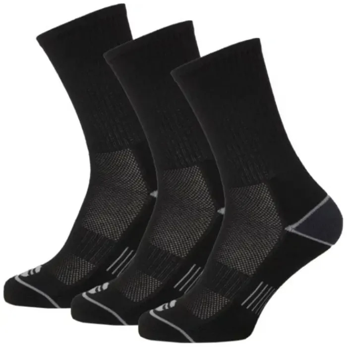 Endurance Chaussettes|Chaussettes Running^Hoope Crew Socks 3-Pack