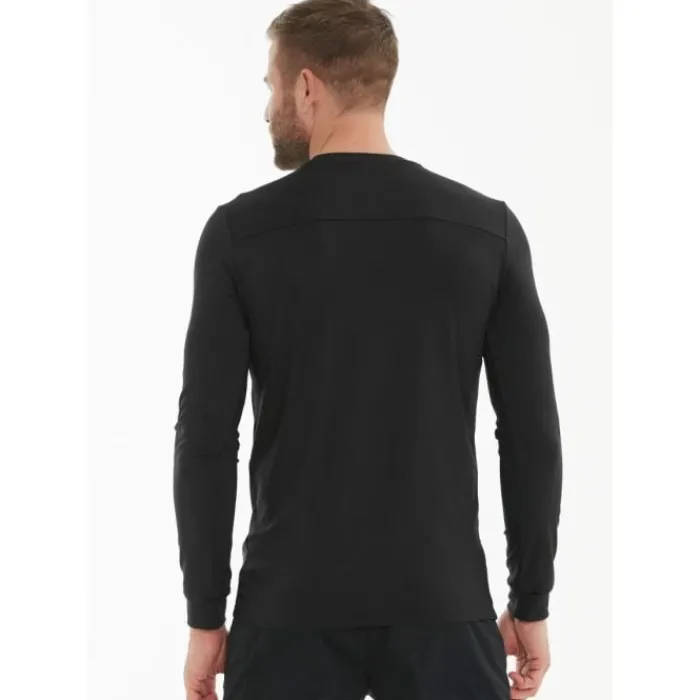 Endurance T-shirt Et Manches Longues Running^Hubend LS Noir