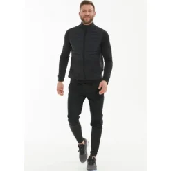 Endurance Gilet Running^Hybrid Vest - Primaloft Noir