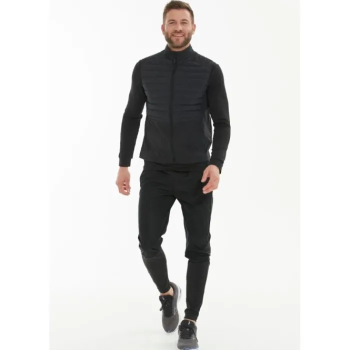 Endurance Gilet Running^Hybrid Vest - Primaloft Noir