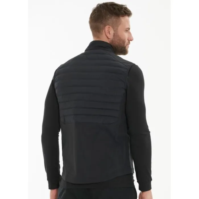 Endurance Gilet Running^Hybrid Vest - Primaloft Noir