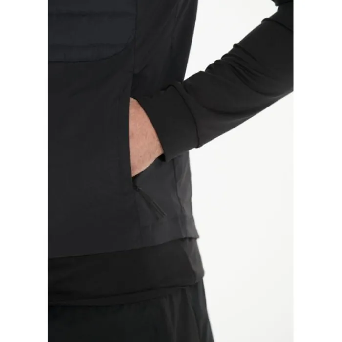 Endurance Gilet Running^Hybrid Vest - Primaloft Noir