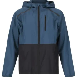 Endurance Veste Running^Jacket W/Hood Bleu