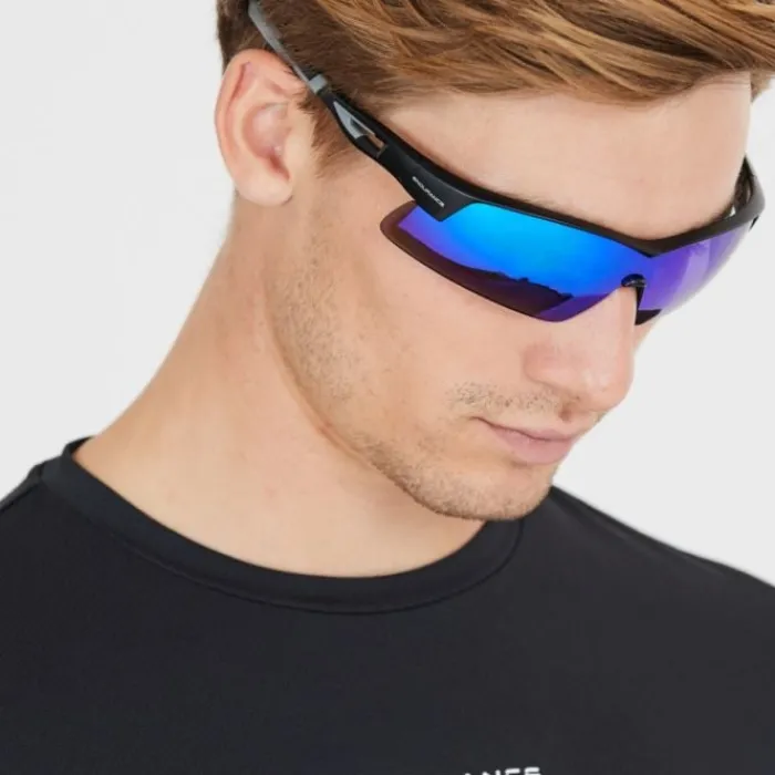 Endurance Lunettes De Running^Jacque Half-Frame Sports Glass Noir