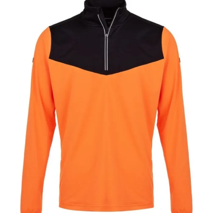 Endurance T-shirt Et Manches Longues Running^Keskon Midlayer Orange