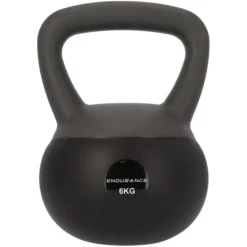 Endurance Matériel De Musculation^Kettlebell 6KG Noir