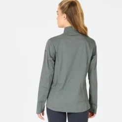 Endurance Veste Running^Kommy Waterproof Jacket Vert
