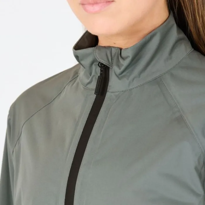 Endurance Veste Running^Kommy Waterproof Jacket Vert