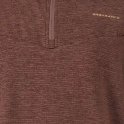 Endurance T-shirt Et Manches Longues Running^Ledger Waffle Midlayer Marron