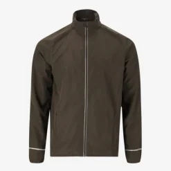 Endurance Veste Running^Lessend Jacket Marron