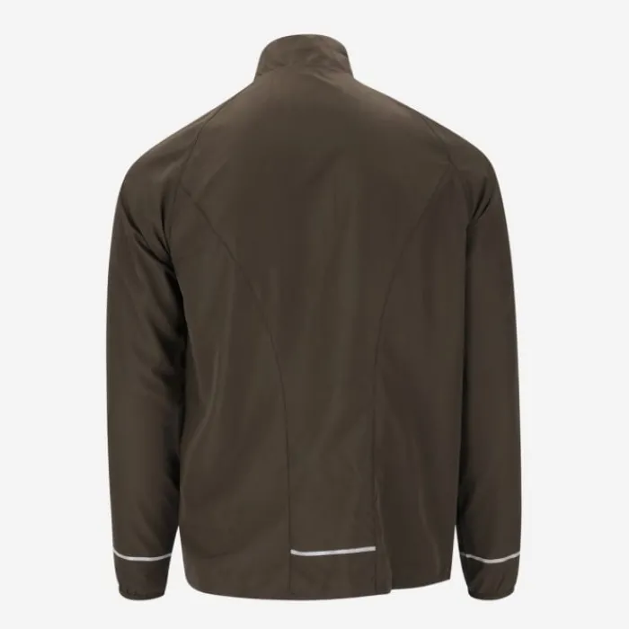 Endurance Veste Running^Lessend Jacket Marron