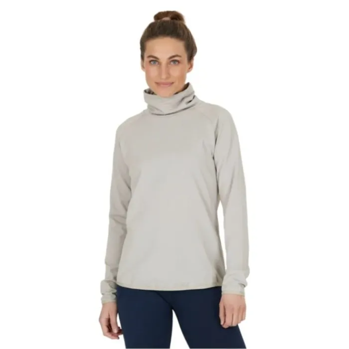 Endurance T-shirt Et Manches Longues Running^Littao Melange Midlayer Marron