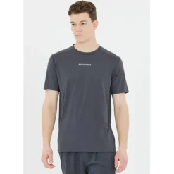 Endurance T-shirt Et Manches Longues Running^Loker Short Sleeve Tee Bleu