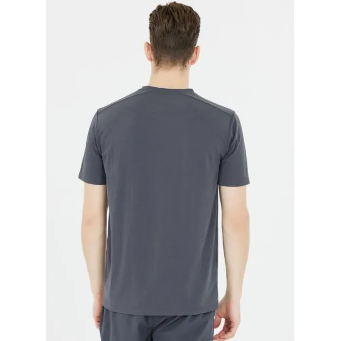 Endurance T-shirt Et Manches Longues Running^Loker Short Sleeve Tee Bleu