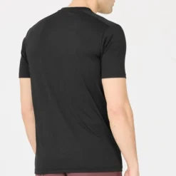 Endurance T-shirt Et Manches Longues Running^Loker Short Sleeve Tee Noir