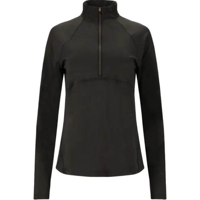 Endurance T-shirt Et Manches Longues Running^Lucile Midlayer Noir