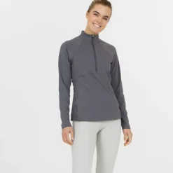 Endurance T-shirt Et Manches Longues Running^Lucile Midlayer Bleu