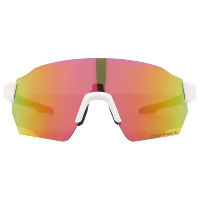 Endurance Lunettes De Running^Mathieu Frameless Sports Glass Blanc