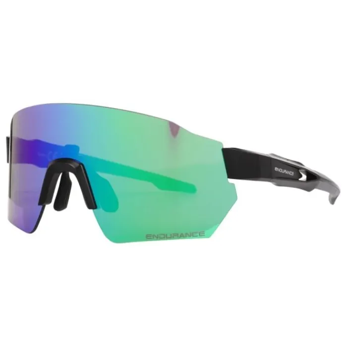 Endurance Lunettes De Running^Mathieu Frameless Sports Glass Noir