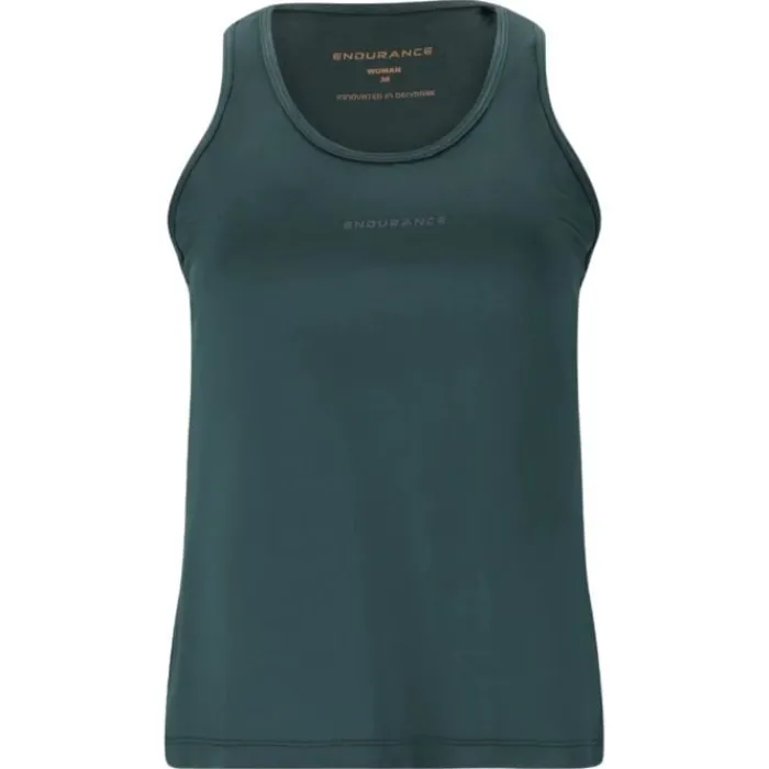 Endurance T-shirt Et Manches Longues Running^Nan Running Top Vert