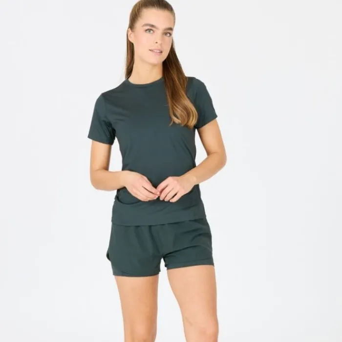 Endurance T-shirt Et Manches Longues Running^Nan S/S Tee Vert