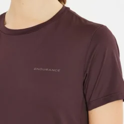 Endurance T-shirt Et Manches Longues Running^Nan S/S Tee Rouge