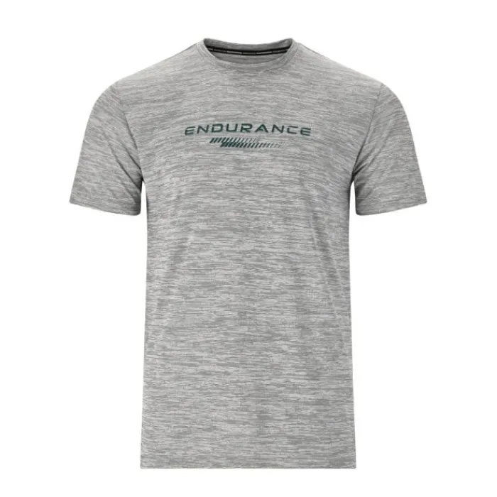 Endurance T-shirt Et Manches Longues Running^Portofino S/S performance Tee Gris