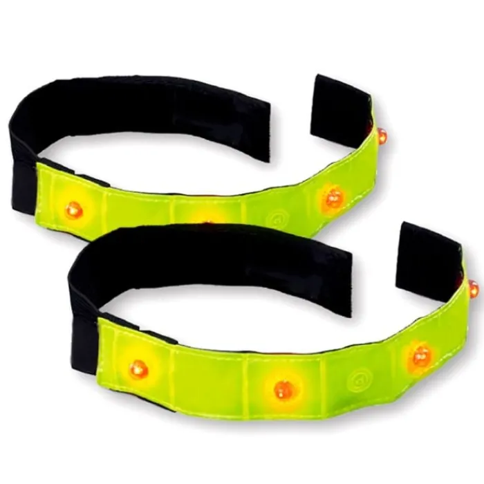 Endurance Réflecteurs Et Lampes^Reflective Armband With 4 Leds - 2 Pack
