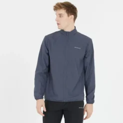 Endurance Veste Running^Sylas Jacket Bleu