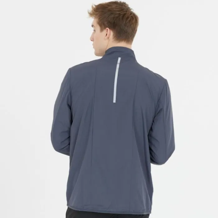 Endurance Veste Running^Sylas Jacket Bleu