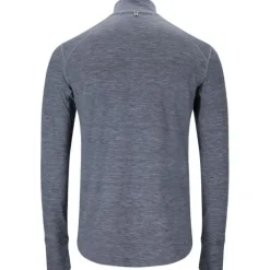 Endurance T-shirt Et Manches Longues Running^Tune Melange Midlayer Bleu