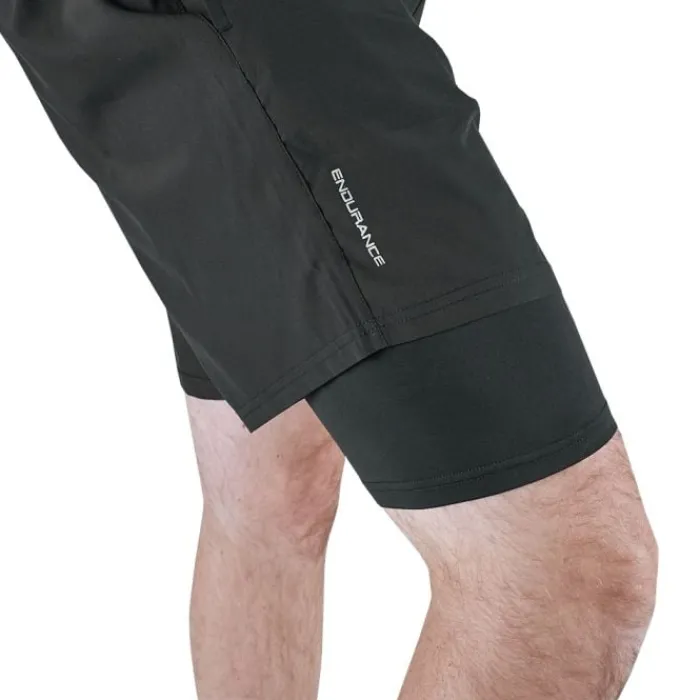 Endurance Short Running^Vanclause 2 In 1 Shorts