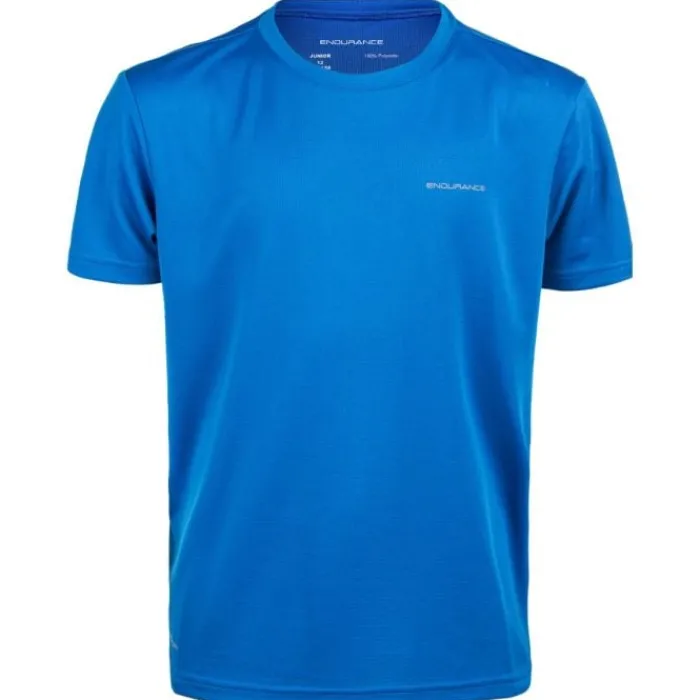 Endurance T-shirt Running^Vernon V2 Performance SS Tee Bleu