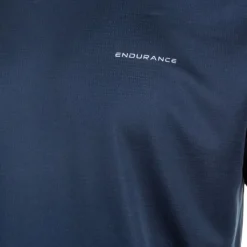 Endurance T-shirt Et Manches Longues Running^Vernon V2 Performance S/S Tee Bleu