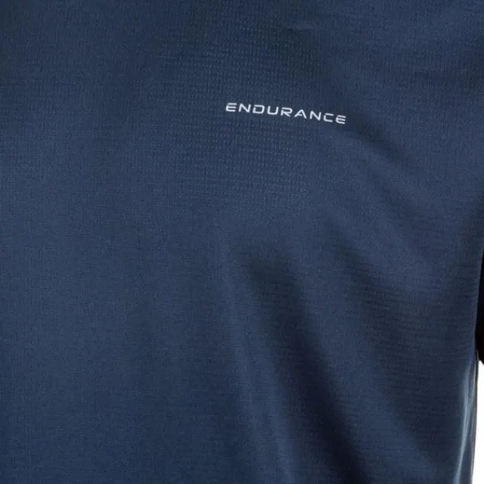 Endurance T-shirt Et Manches Longues Running^Vernon V2 Performance S/S Tee Bleu