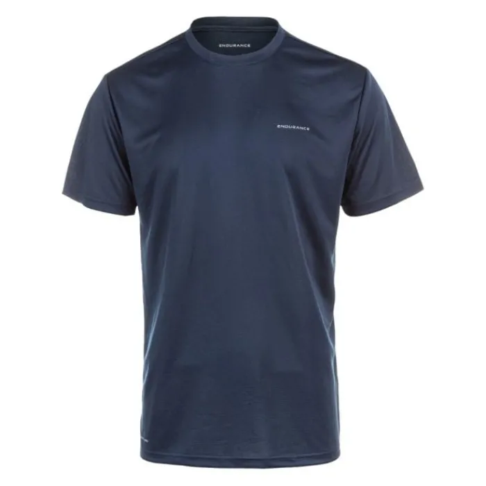 Endurance T-shirt Et Manches Longues Running^Vernon V2 Performance S/S Tee Bleu