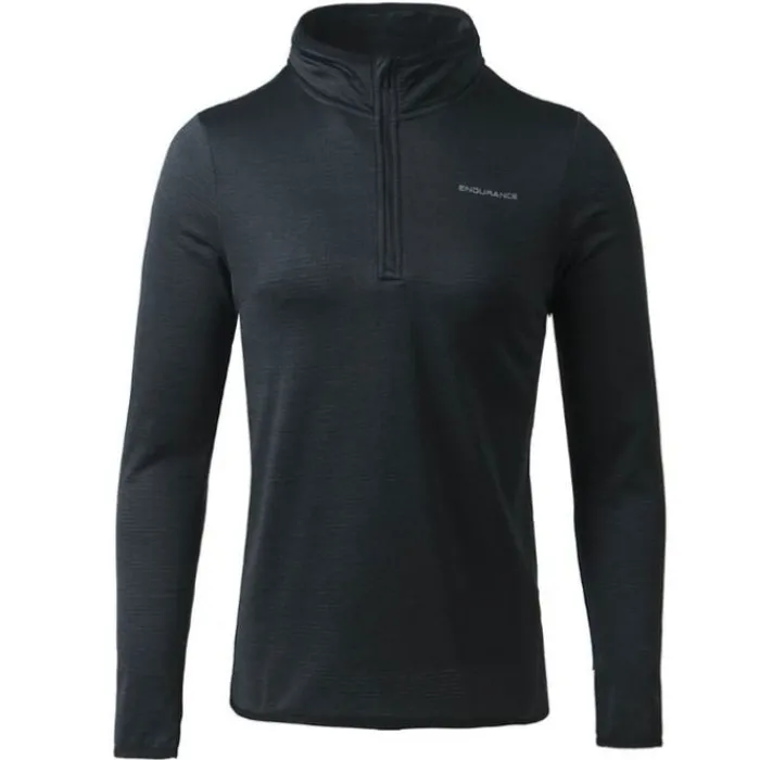 Endurance T-shirt Et Manches Longues Running^Vironic Waffle Melange Midlayer
