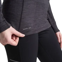Endurance T-shirt Et Manches Longues Running^Vironic Waffle Melange Midlayer