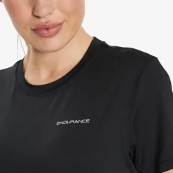 Endurance T-shirt Et Manches Longues Running^Yonan Performance S/S Tee Gris