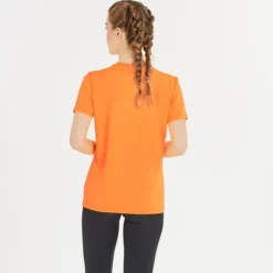 Endurance T-shirt Et Manches Longues Running^Yonan Performance S/S Tee Orange
