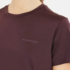 Endurance T-shirt Et Manches Longues Running^Yonan Performance S/S Tee Rouge