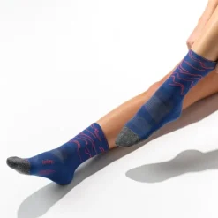 Feetures Chaussettes|Chaussettes Running^Elite Ultra Light Mini Crew Bleu