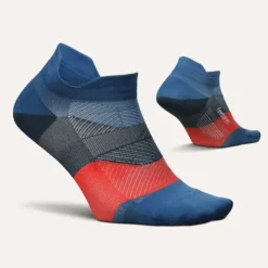 Feetures Chaussettes|Chaussettes Running^Elite Ultra Light No Show Bleu