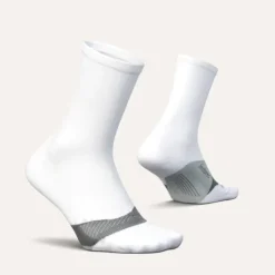 Feetures Chaussettes|Chaussettes Running^Elite Ultra Light Mini Crew Blanc