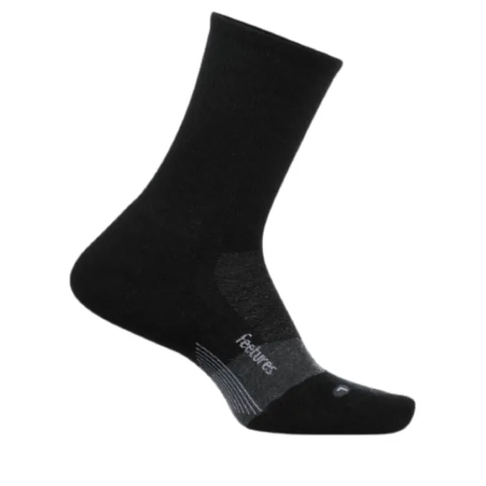 Feetures Chaussettes|Chaussettes Running^Merino 10 Ultra Light Mini Crew Noir