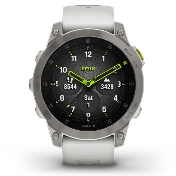 Garmin Montres Garmin|Montres Course À Pied^Epix邃 Blanc