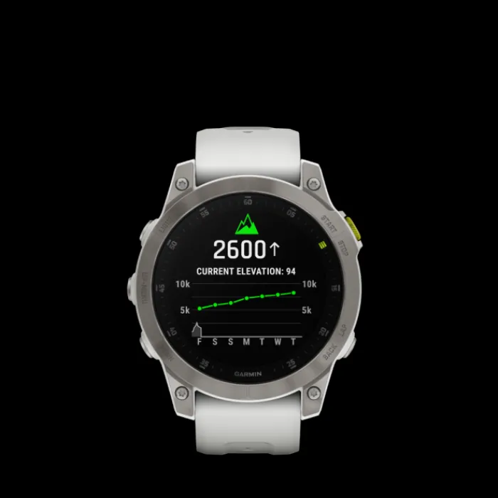 Garmin Montres Garmin|Montres Course À Pied^Epix邃 Blanc