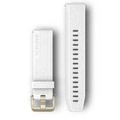 Garmin Bracelet De Montre^Quick Release 20 mm Strap (Silicone) Blanc
