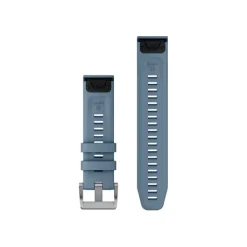 Garmin Bracelet De Montre^QuickFit 22 Strap Large (Silicone) Bleu