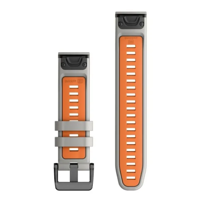 Garmin Bracelet De Montre^QuickFit® 22 Strap (Silicone) Gris